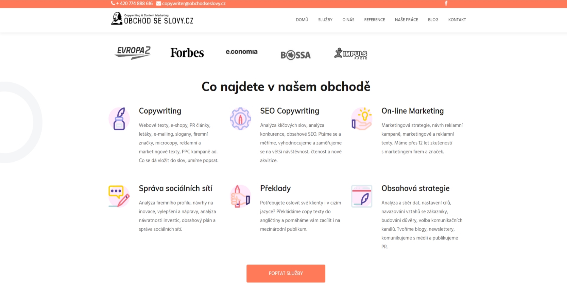 Obchodseslovy.cz - Copywriting