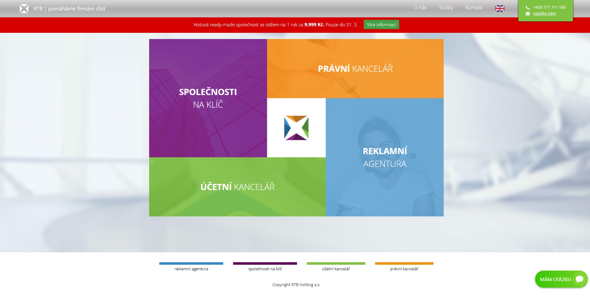 RTB Holding - Servis pro firmy